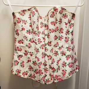 Adore Me Floral Corset
